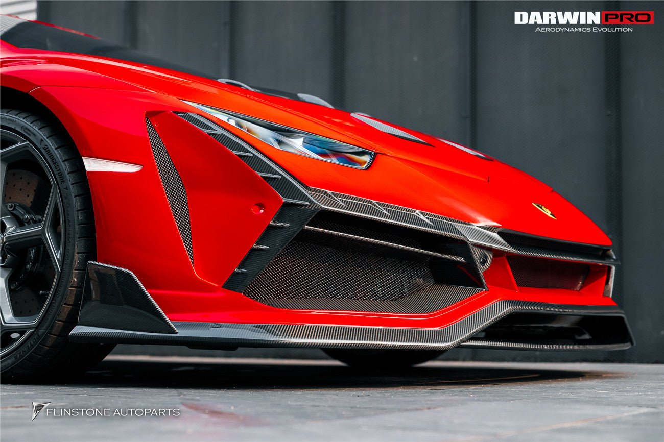 2015 - 2025 Lamborghini Huracan LP610 & LP580 & EVO & Tecnica BKSSII Style Front Bumper
